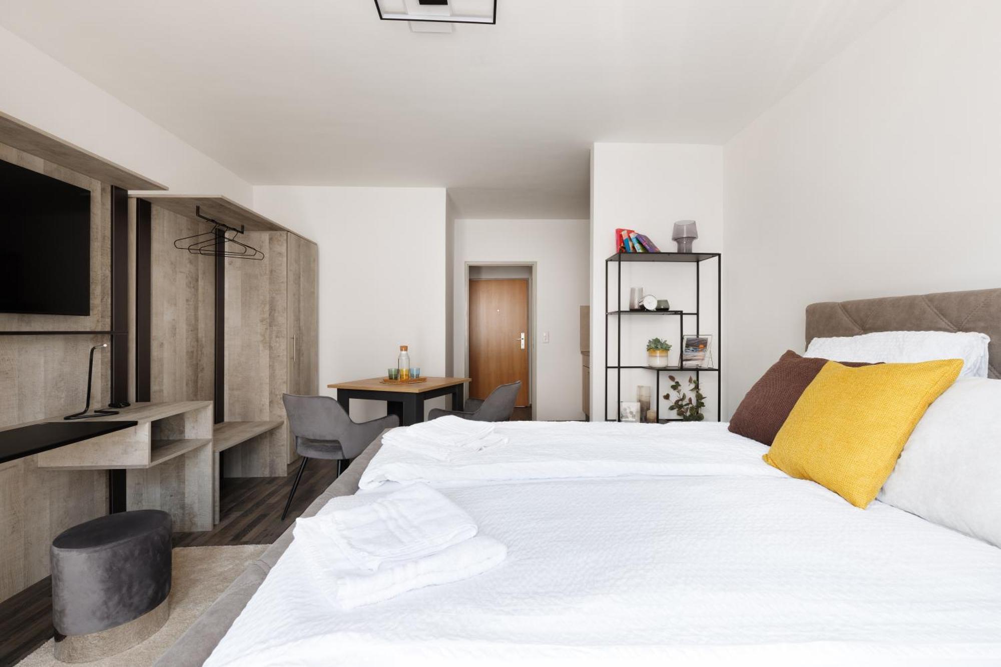 Neu! Apartment Mit Klimaanlage, Nahe Hauptbahnhof Wenen Buitenkant foto