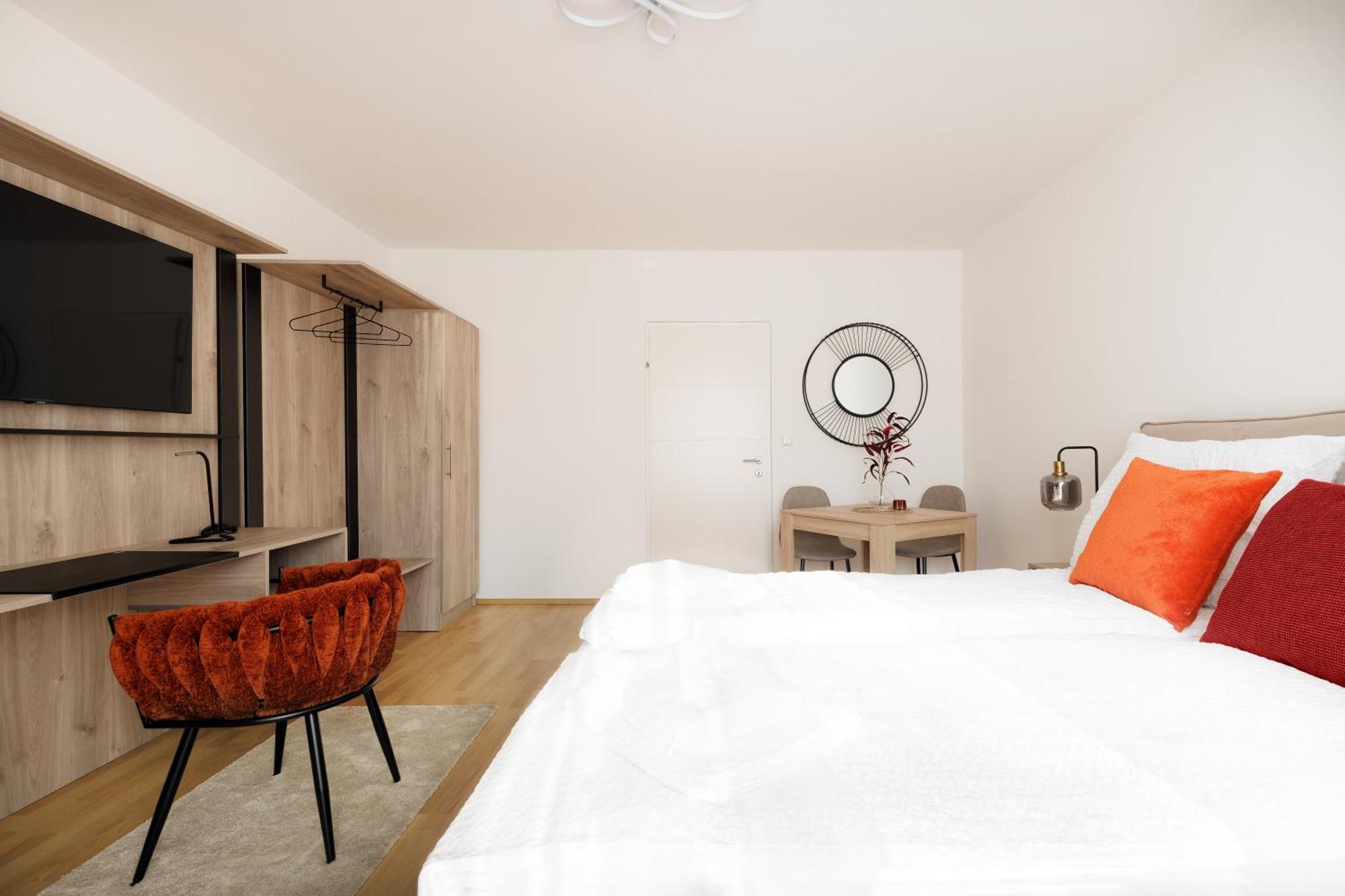 Neu! Apartment Mit Klimaanlage, Nahe Hauptbahnhof Wenen Buitenkant foto